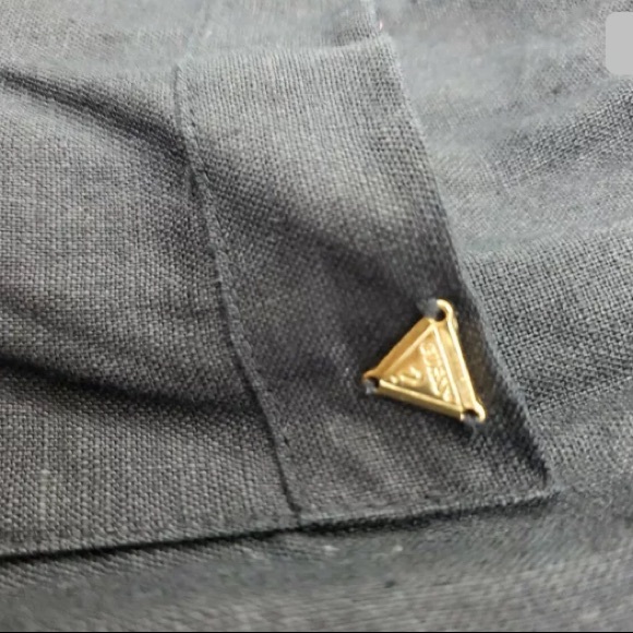 Guess Linen Capri Jogger Pants With Pockets - Picture 5 of 8